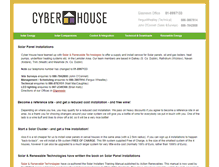 Tablet Screenshot of cyberhouse.ie